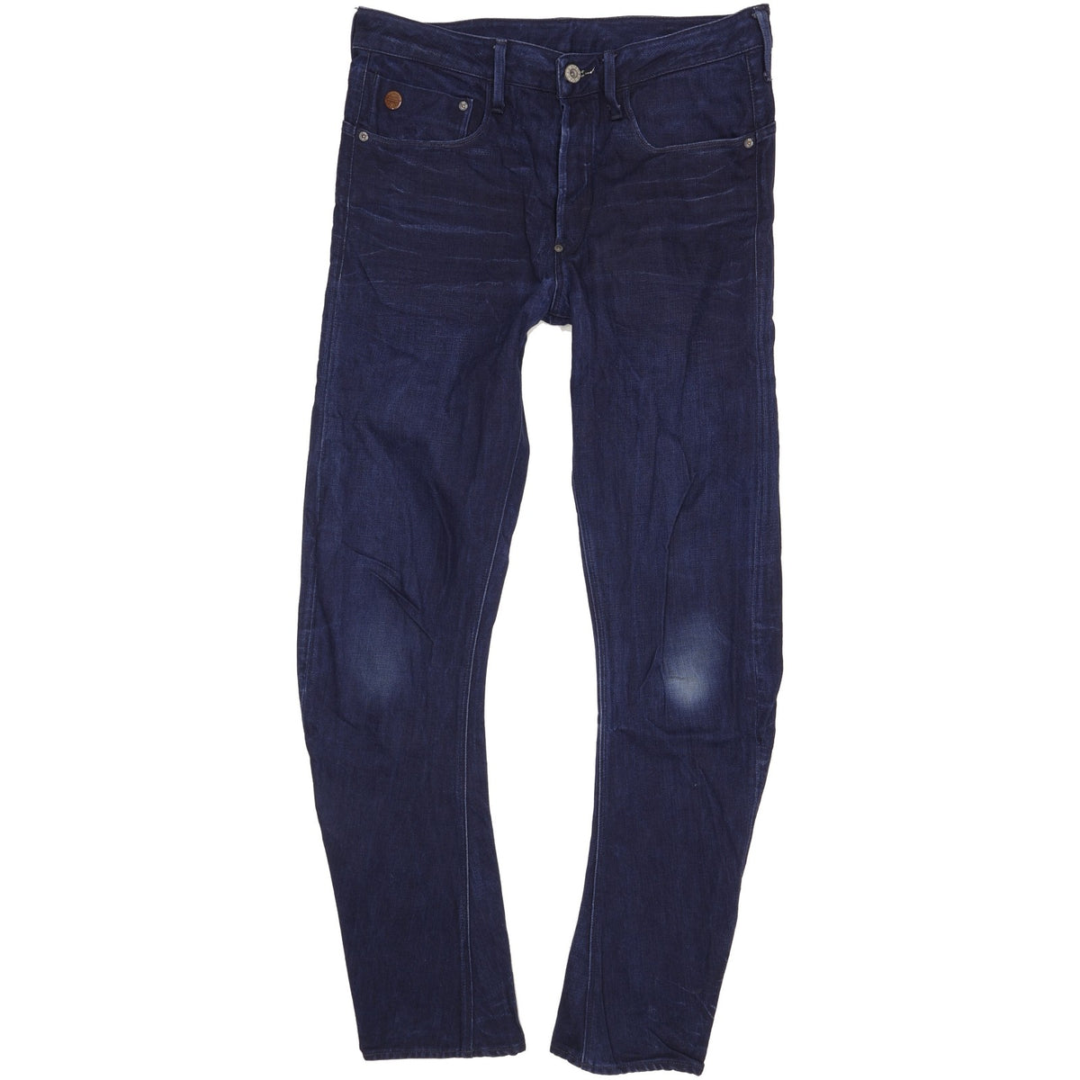G-Star Type C 3D Men Blue Tapered Loose Jeans W32 L36