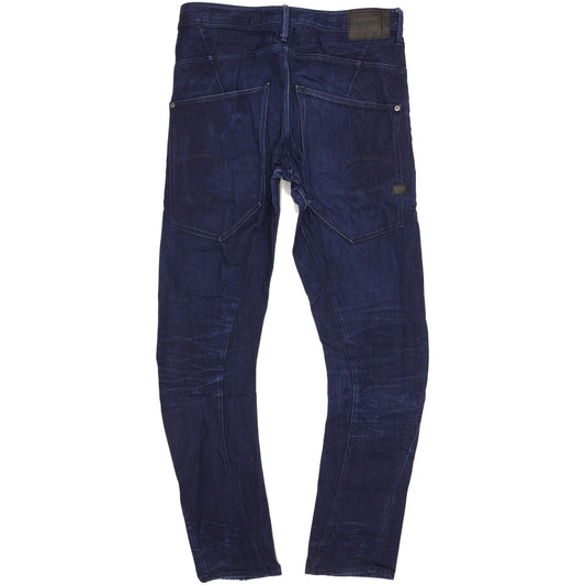 G-Star Type C 3D Men Blue Tapered Loose Jeans W32 L36