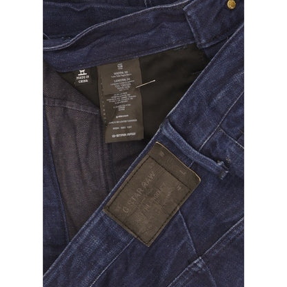 G-Star Type C 3D Men Blue Tapered Loose Jeans W32 L36