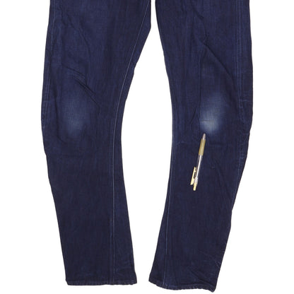 G-Star Type C 3D Men Blue Tapered Loose Jeans W32 L36
