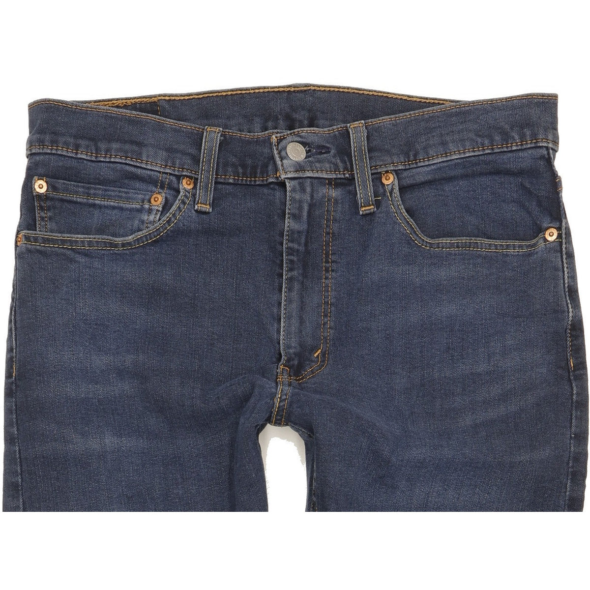 Levi's 512 Men Blue Tapered Slim Stretch Jeans W34 L28