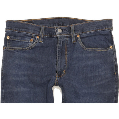 Levi's 512 Men Blue Tapered Slim Stretch Jeans W34 L28