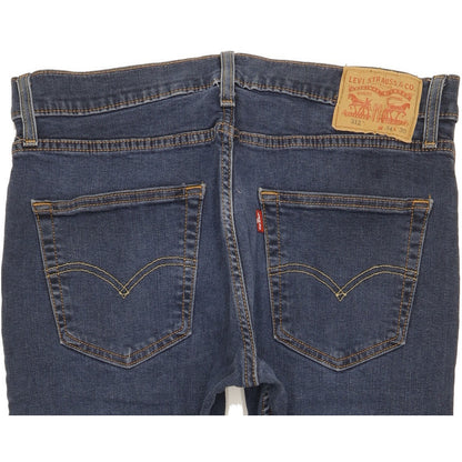 Levi's 512 Men Blue Tapered Slim Stretch Jeans W34 L28