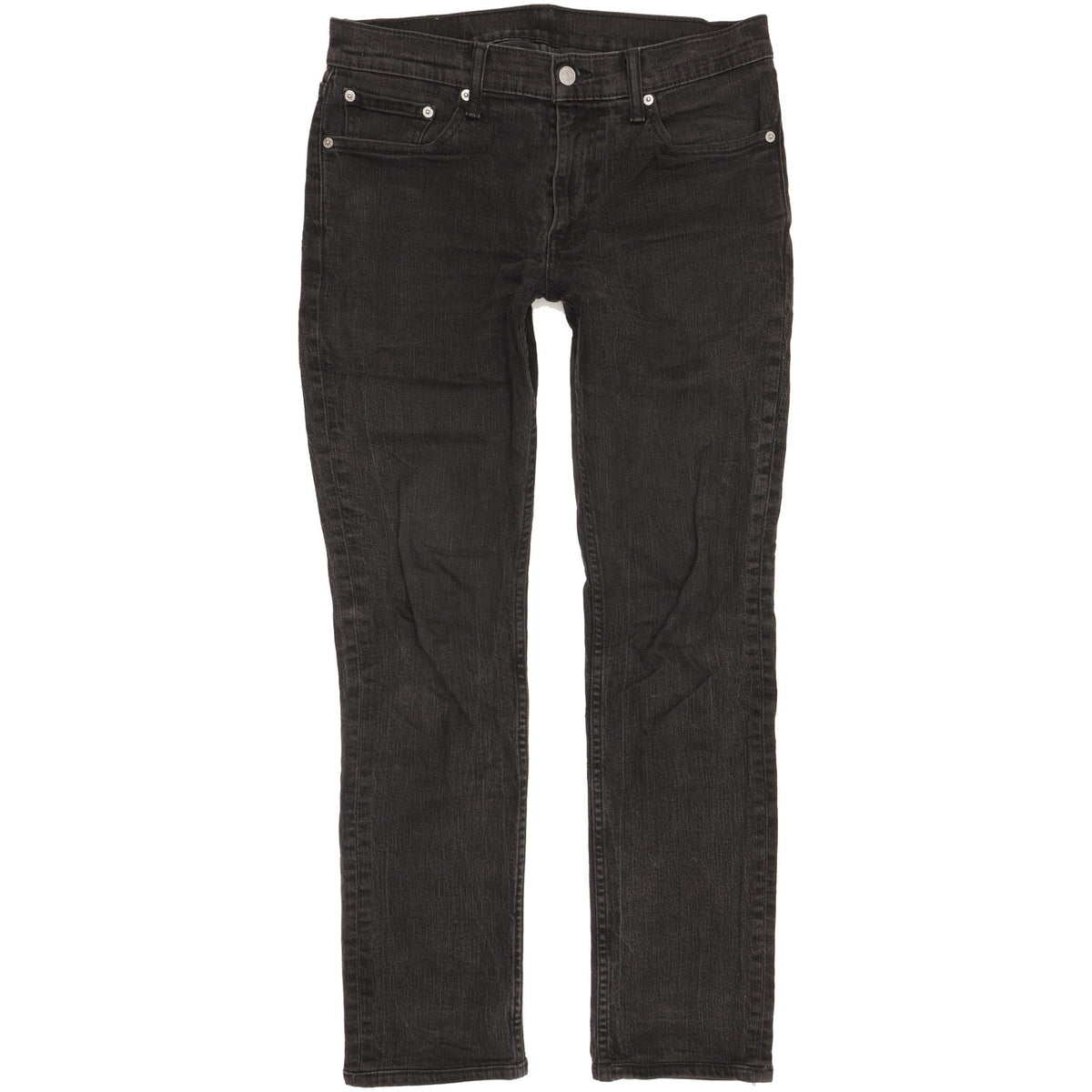 Levi's 511 Men Black Straight Slim Stretch Jeans W32 L30