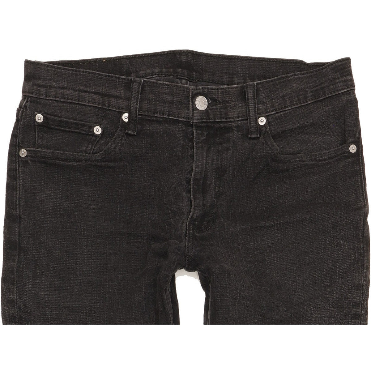 Levi's 511 Men Black Straight Slim Stretch Jeans W32 L30