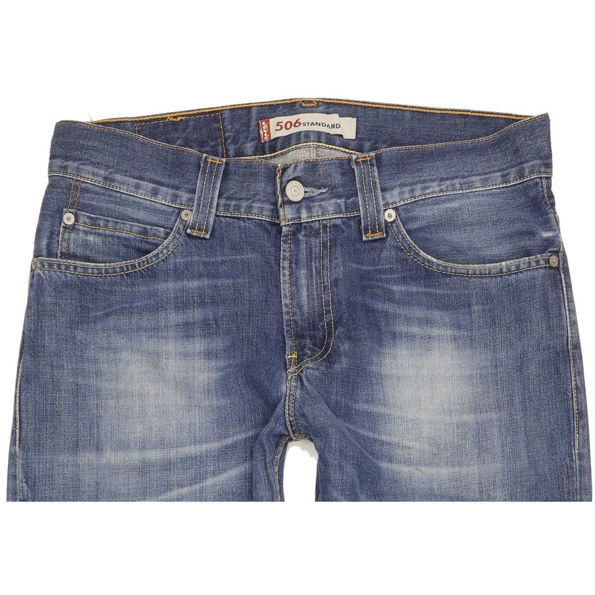 Levi's 506 Men Blue Straight Regular Jeans W31 L32