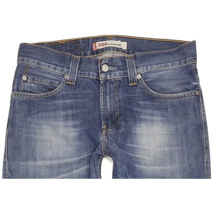 Levi's 506 Men Blue Straight Regular Jeans W31 L32