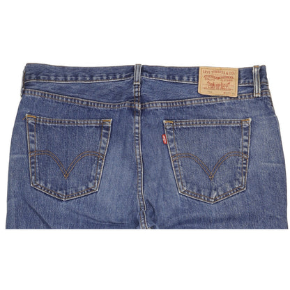 Levi's 751 Men Blue Straight Regular Jeans W38 L34