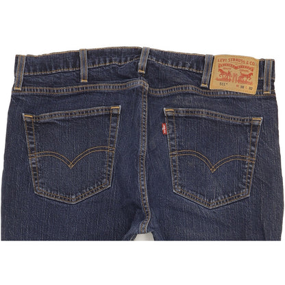 Levi's 511 Men Blue Straight Slim Stretch Jeans W38 L31