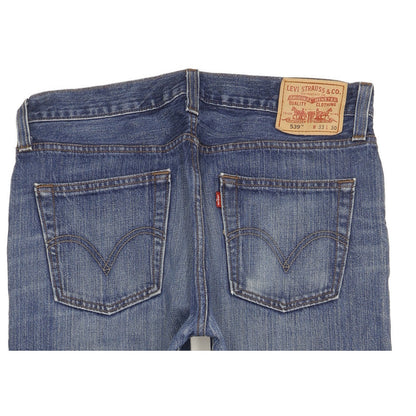 Levi's 539 Vintage Men Blue Straight Regular Jeans W33 L30