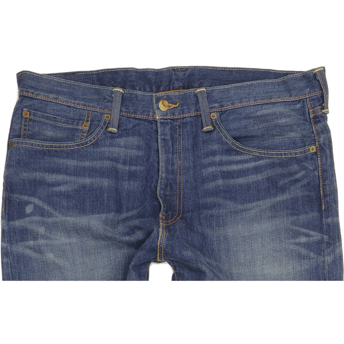 Levi's 508 Men Blue Straight Slim Jeans W37 L32