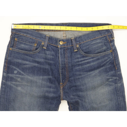 Levi's 508 Men Blue Straight Slim Jeans W37 L32