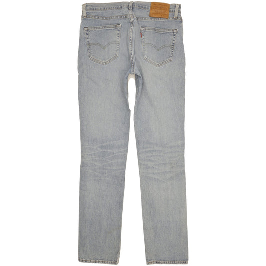 Levi's 511 Men Blue Straight Slim Stretch Jeans W34 L34