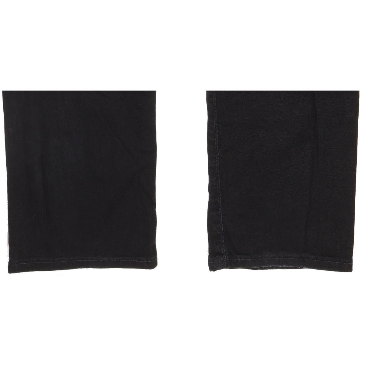 Levi's 504 Men Black Straight Regular Stretch Jeans W32 L29