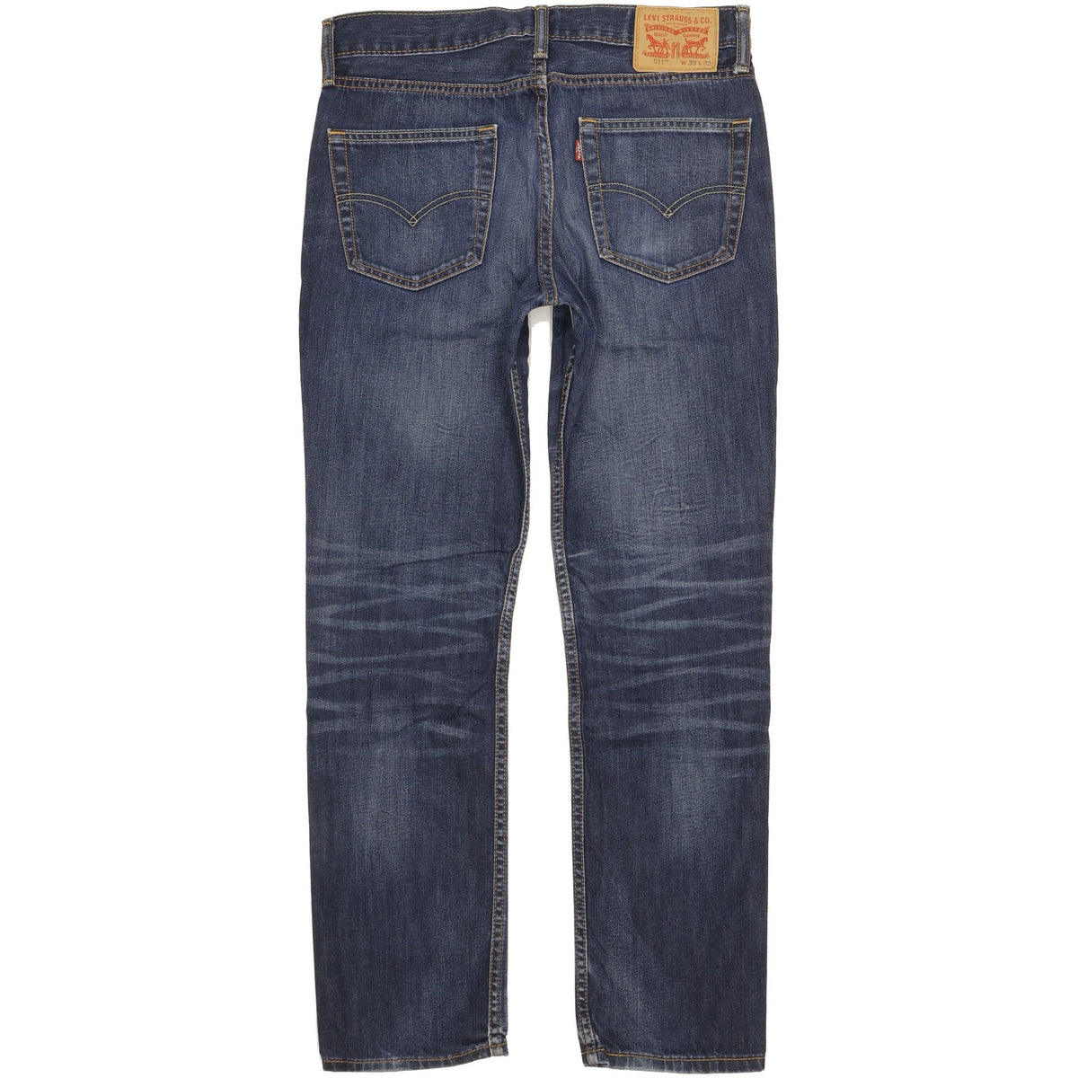 Levi's 511 Men Blue Straight Slim Jeans W33 L31