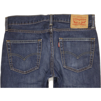 Levi's 511 Men Blue Straight Slim Jeans W33 L31