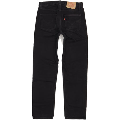 Levi's 521 Men Black Straight Regular Jeans W32 L32