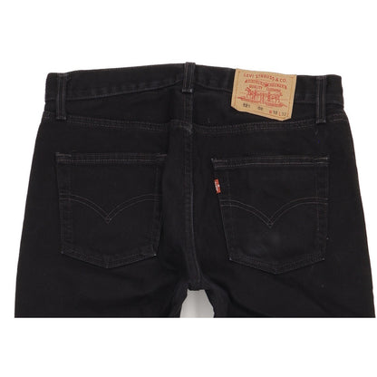Levi's 521 Men Black Straight Regular Jeans W32 L32