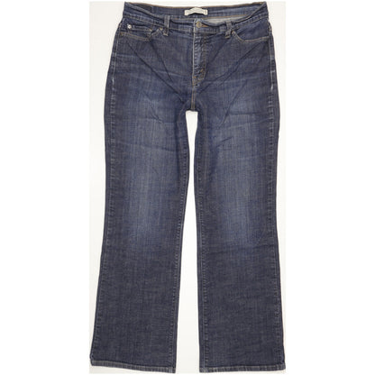 Levi's 512 Blue Bootcut Slim Stretch Jeans High Waisted W32 L31