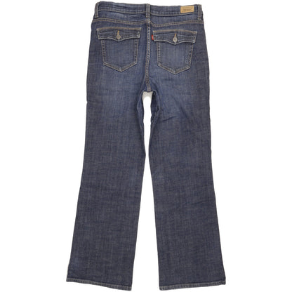 Levi's 512 Blue Bootcut Slim Stretch Jeans High Waisted W32 L31