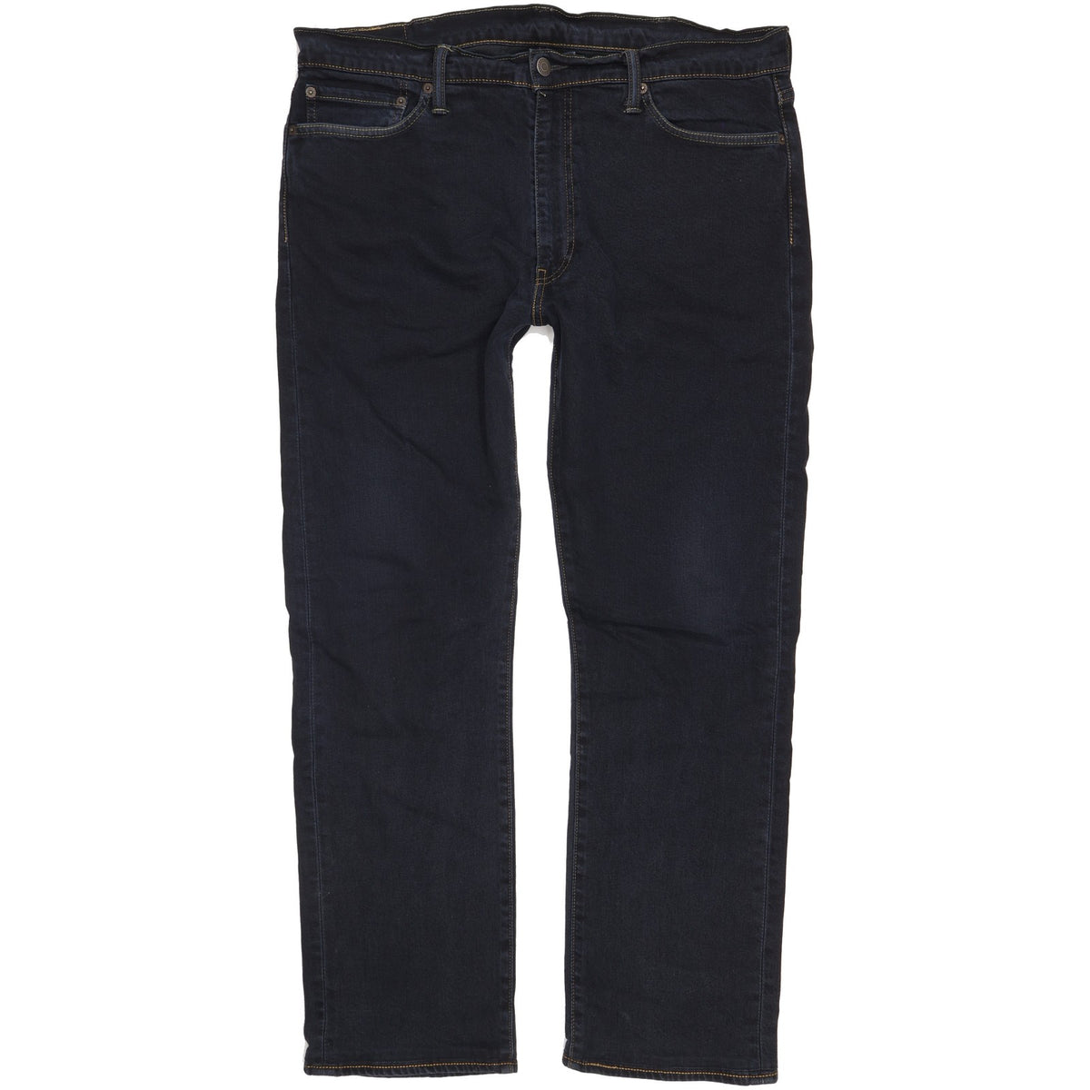Levi's 513 Men Black Straight Regular Stretch Jeans W38 L31