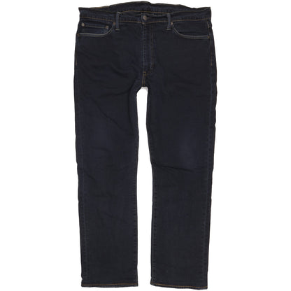 Levi's 513 Men Black Straight Regular Stretch Jeans W38 L31