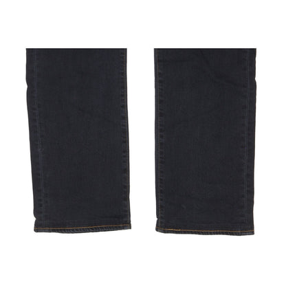 Levi's 513 Men Black Straight Regular Stretch Jeans W38 L31