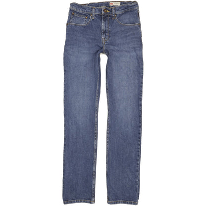 Wrangler Men Blue Straight Slim Stretch Jeans W29 L32