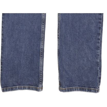 Wrangler Men Blue Straight Slim Stretch Jeans W29 L32