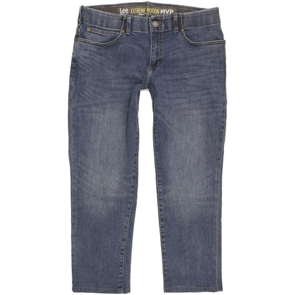 Lee Men Blue Straight Regular Jeans W36 L27