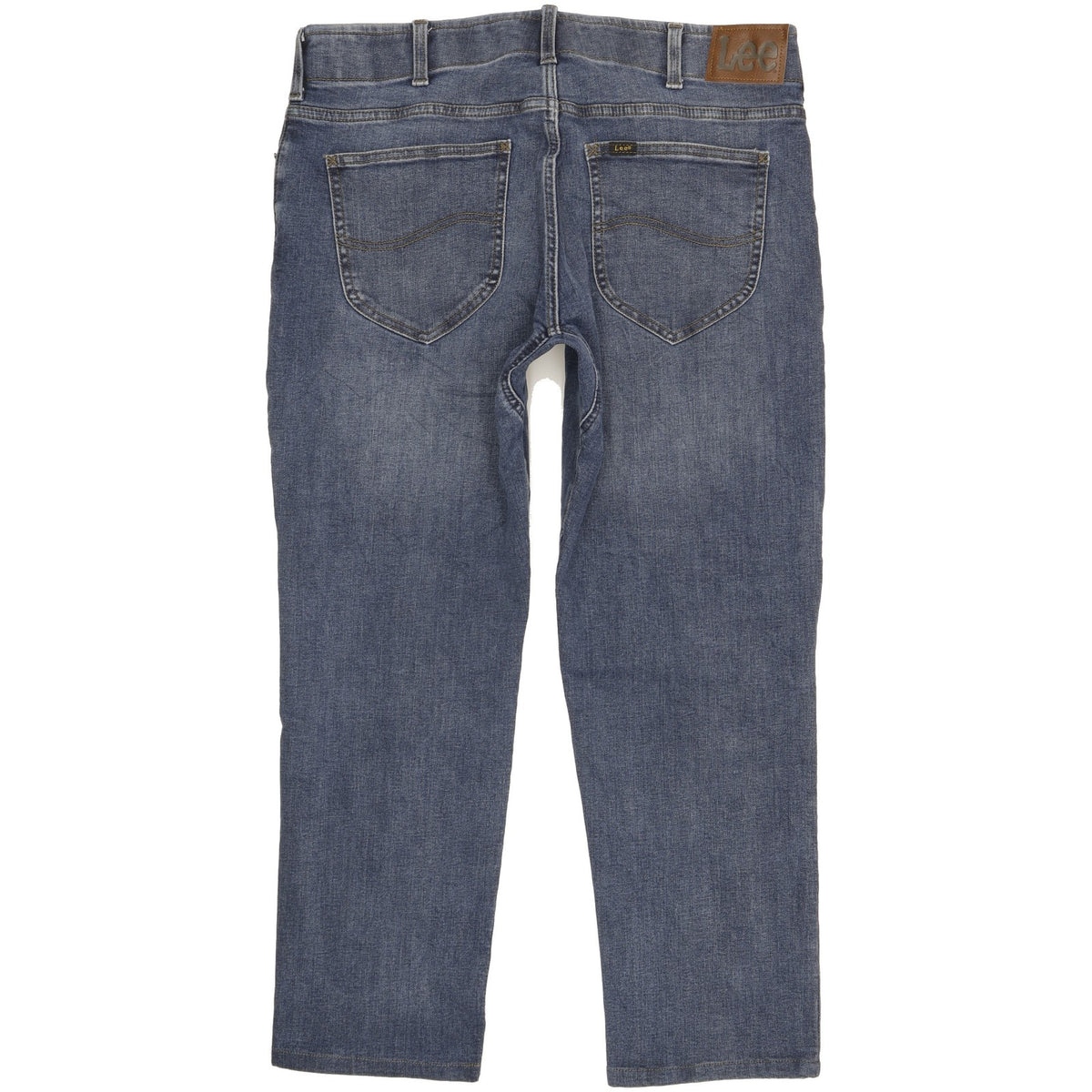 Lee Men Blue Straight Regular Jeans W36 L27