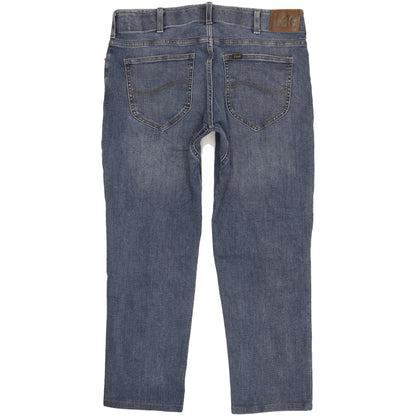 Lee Men Blue Straight Regular Jeans W36 L27