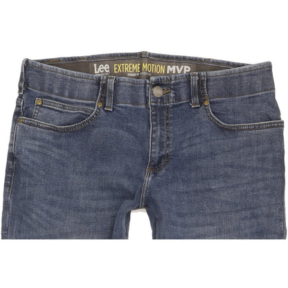 Lee Men Blue Straight Regular Jeans W36 L27