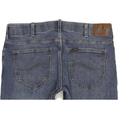 Lee Men Blue Straight Regular Jeans W36 L27