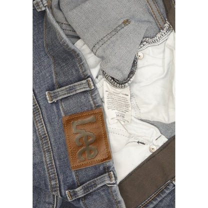 Lee Men Blue Straight Regular Jeans W36 L27