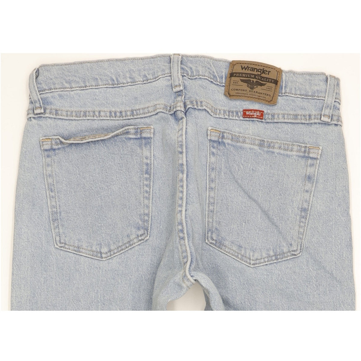 Wrangler Men Blue Straight Regular Stretch Jeans W32 L29