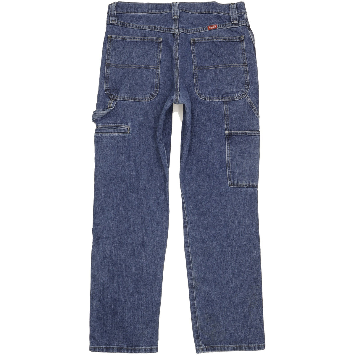 Wrangler Men Blue Straight Regular Stretch Jeans W32 L31