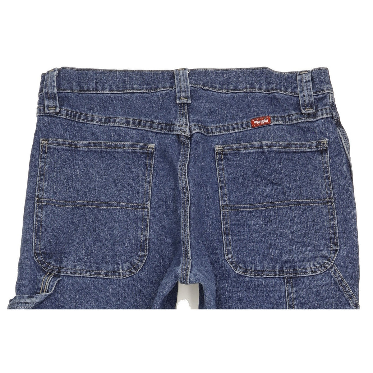 Wrangler Men Blue Straight Regular Stretch Jeans W32 L31