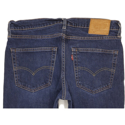 Levi's 502 Men Blue Tapered Regular Stretch Jeans W33 L28