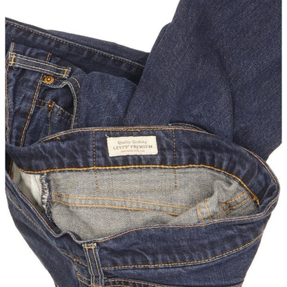 Levi's 502 Men Blue Tapered Regular Stretch Jeans W33 L28