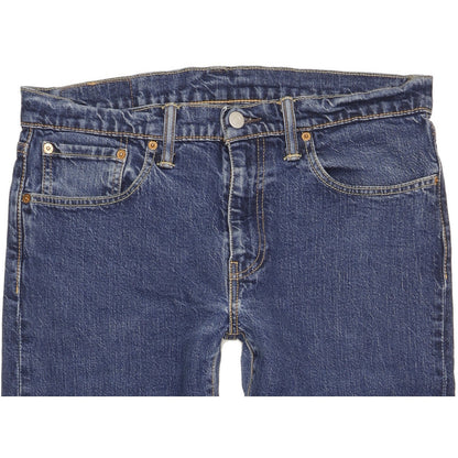 Levi's 502 Men Blue Tapered Regular Stretch Jeans W32 L28