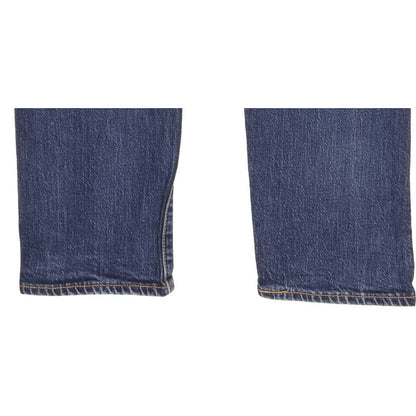 Levi's 502 Men Blue Tapered Regular Stretch Jeans W32 L28