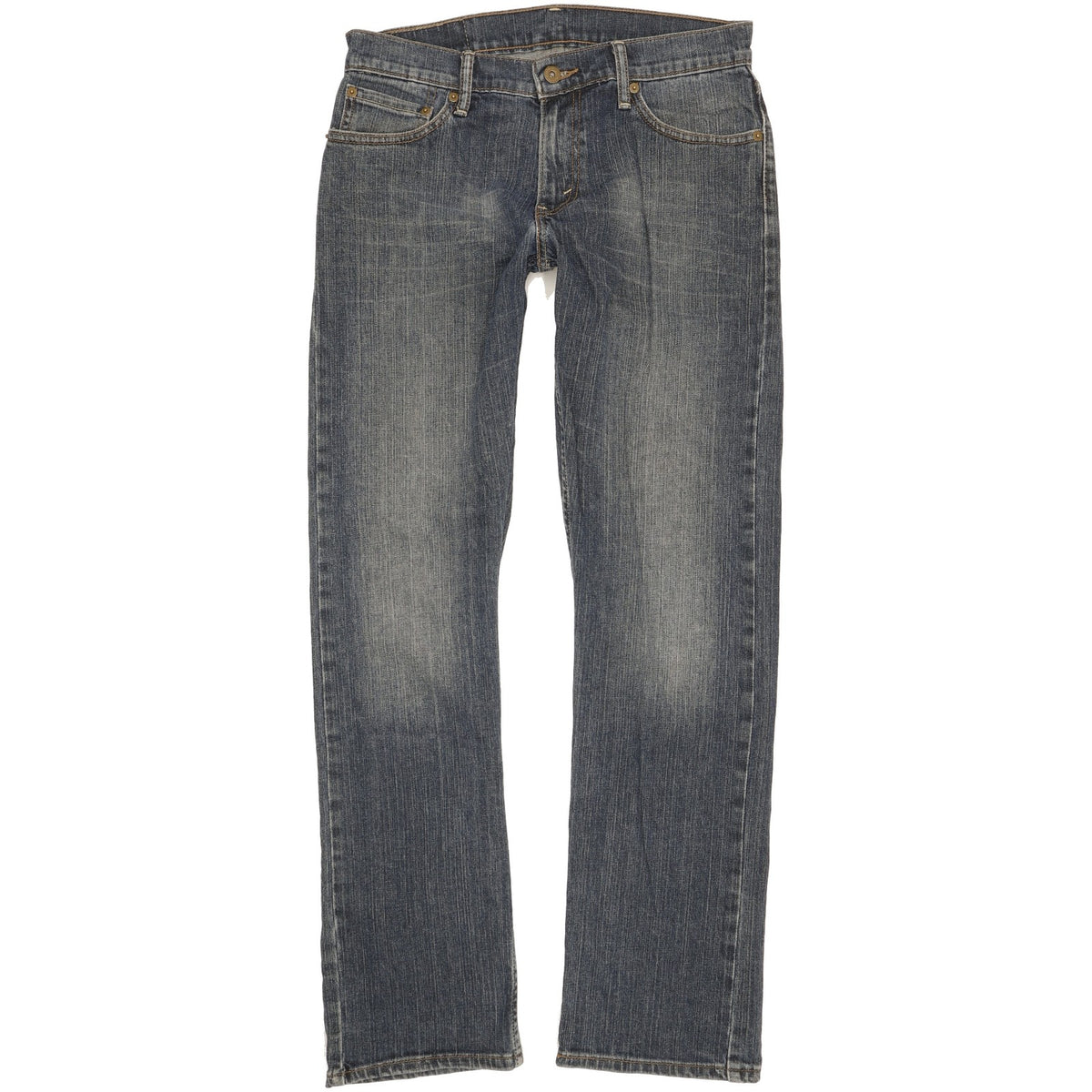 Levi's 514 Men Blue Straight Slim Stretch Jeans W30 L32