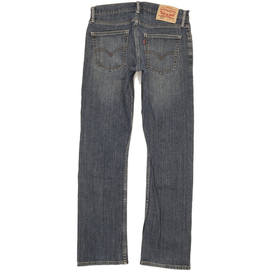 Levi's 514 Men Blue Straight Slim Stretch Jeans W30 L32