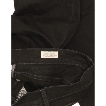 Levi's 512 Men Black Tapered Slim Stretch Jeans W30 L31