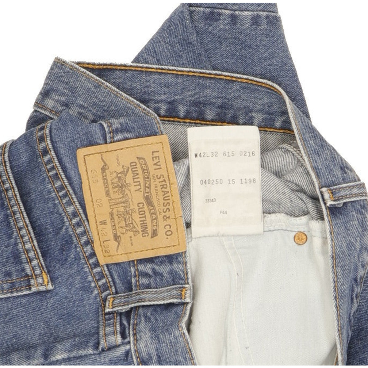 Levi's 615 Men Blue Straight Regular Jeans W42 L32