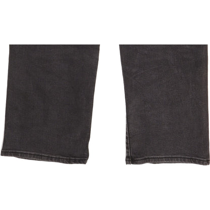 Levi's Ribcage Black Straight Regular Jeans High Waisted W31 L32