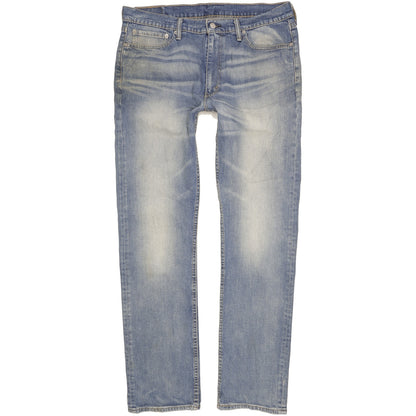 Levi's 513 Men Blue Straight Slim Jeans W36 L34