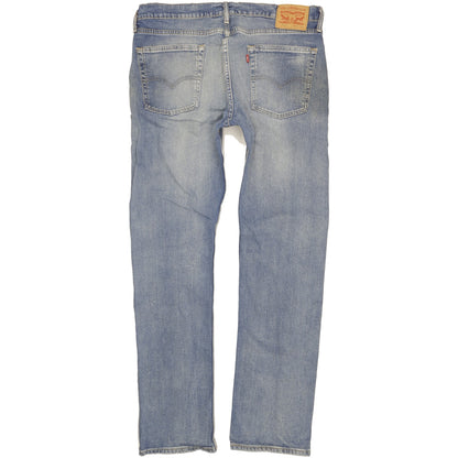 Levi's 513 Men Blue Straight Slim Jeans W36 L34