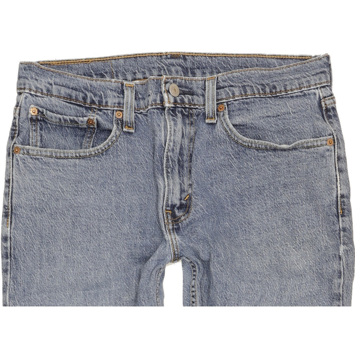 Levi's 502 Hi-Ball Men Blue Tapered Regular Stretch Jeans W32 L30